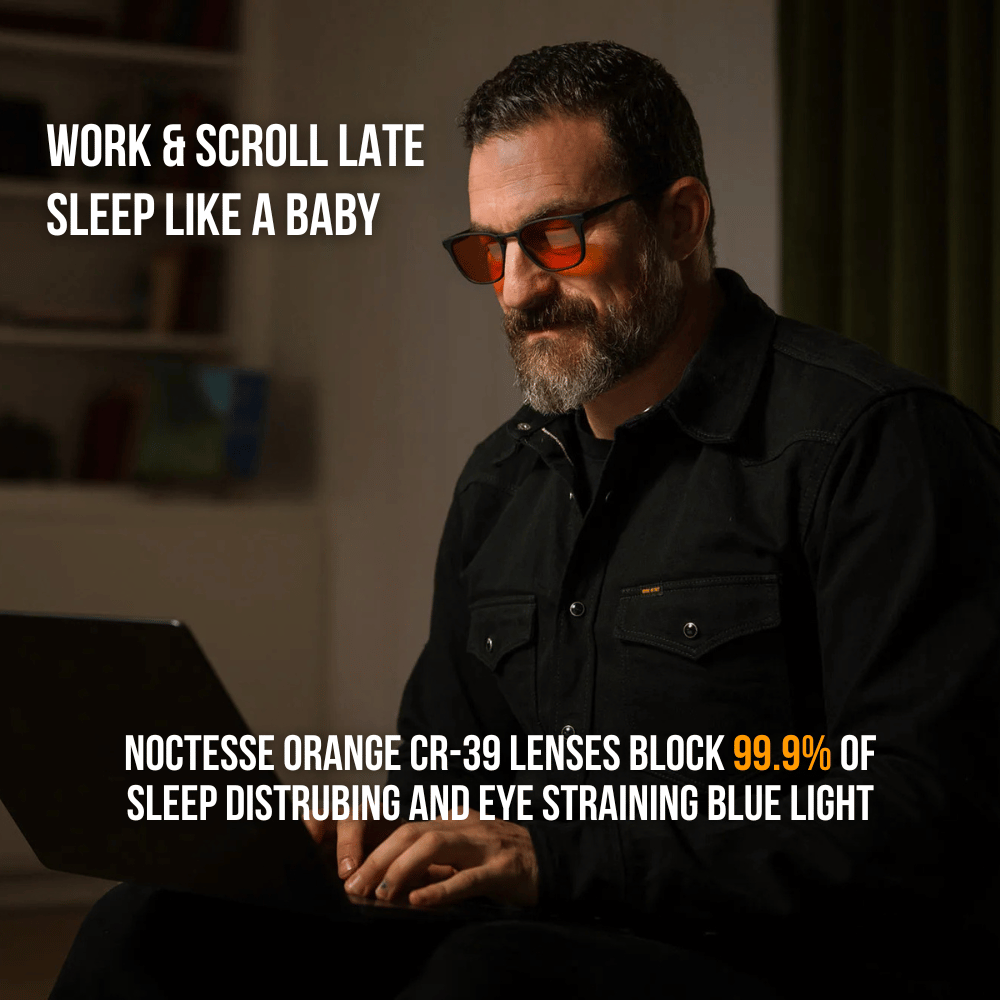 The Saviors Orange Lens Blue Light Blocking Clip Lenses for Reading Glasses