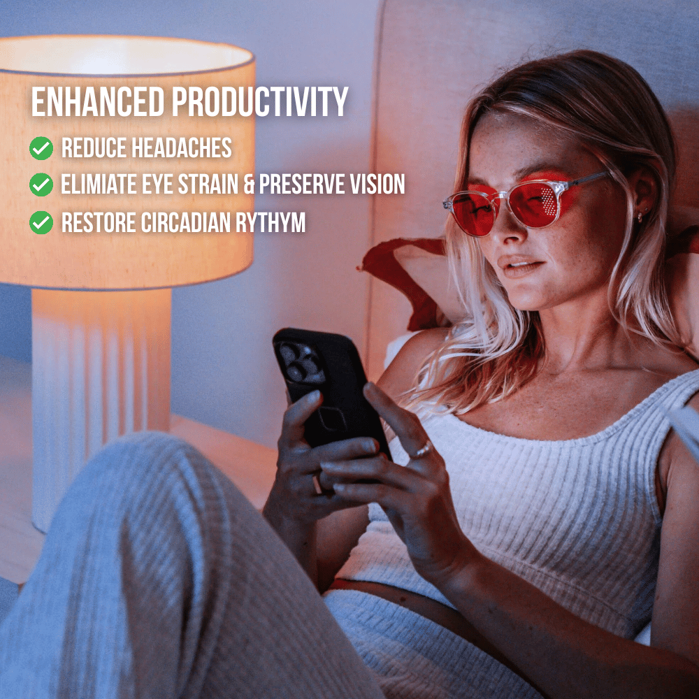 The Saviors Orange Lens Blue Light Blocking Clip Lenses for Reading Glasses