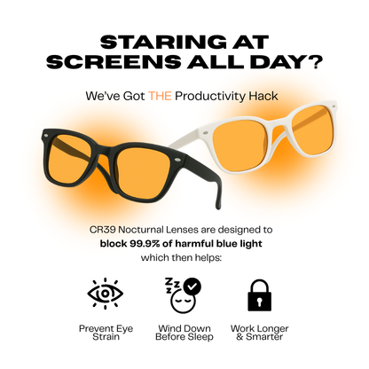 The Guardian Orange Lens Blue Light Blocking Glasses