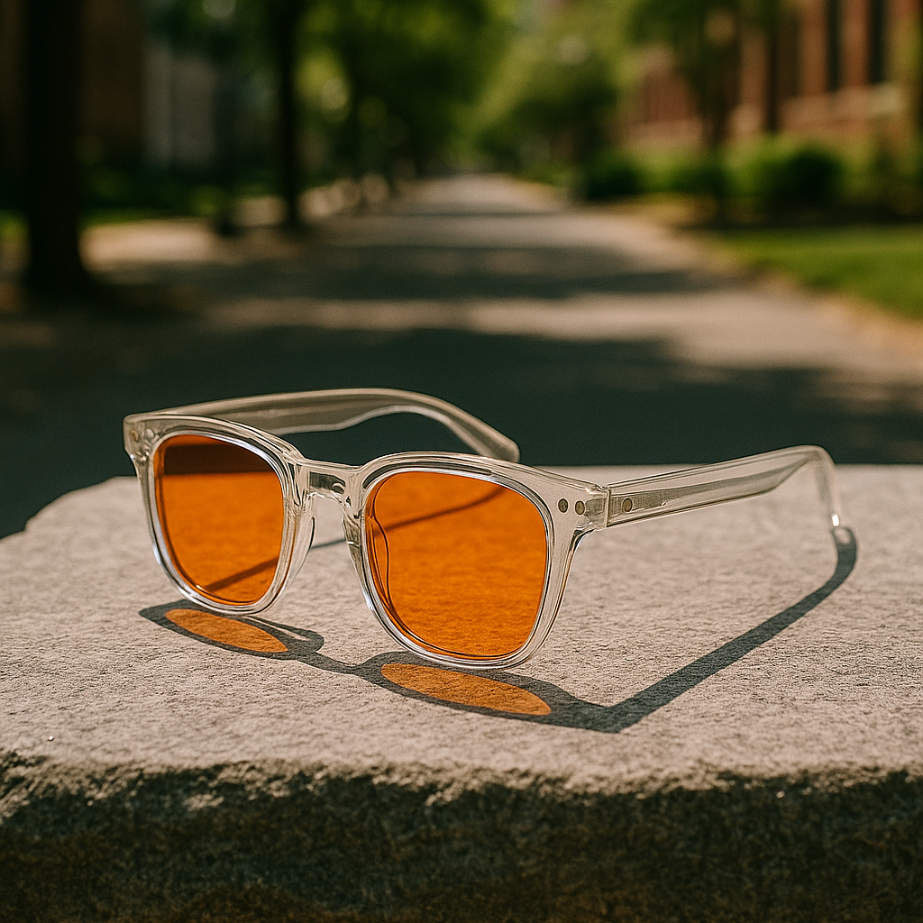 The Guardian Orange Lens Blue Light Blocking Glasses